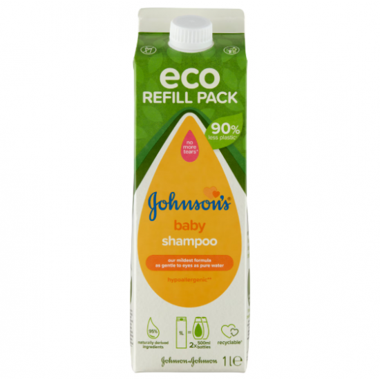 Johnsons Baby, rezerva sampon hipoalergenic copii, 1000 ml