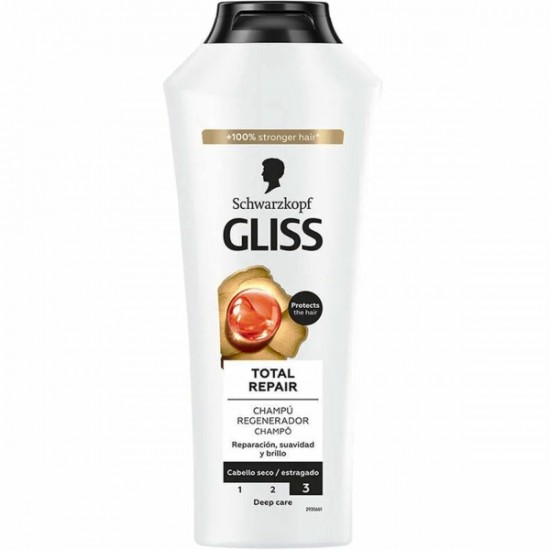 Gliss Total Repair, sampon par uscat, 400 ml