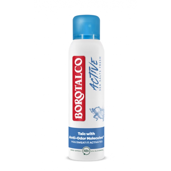 Borotalco Active Sea Salts, deodorant spray femei, 150 ml