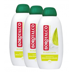 Borotalco Revitalizzante, gel de dus hidratant cu extract de ceai verde, 3X600 ml