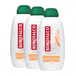 Borotalco Fiori Bianchi, gel de dus hidratant cu extract de ceai verde, 3X600 ml
