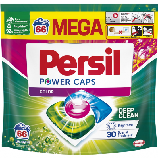 Persil Color, detergent rufe automat, 66 capsule