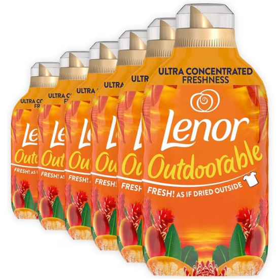 Lenor Tropical Sunset, balsam de rufe, 198 spalari, 6 x 462 ml
