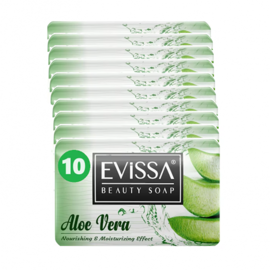 Sapun solid Evissa, extract de Aloe Vera, 10x100 gr