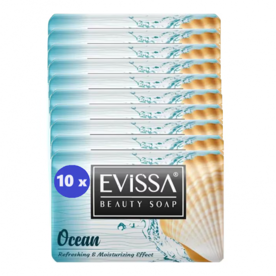 Sapun solid Evissa Ocean, 10x100 gr
