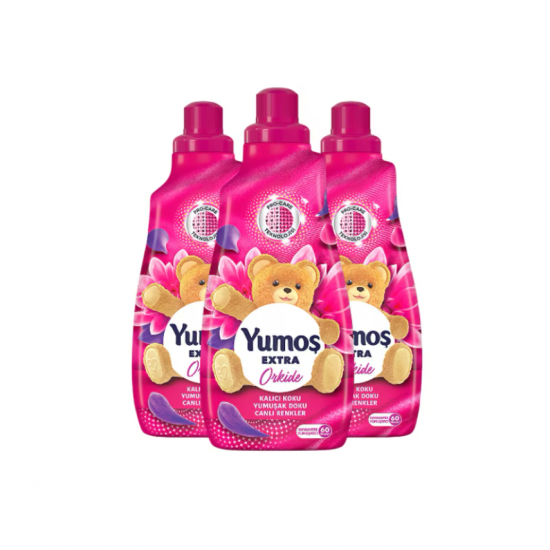 Yumos Orchid, balsam rufe concentrat, 3x1.44 L, 180 spalari