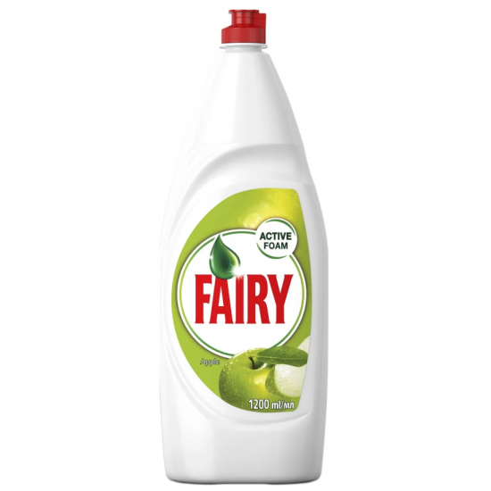Fairy Apple, detergent lichid de vase, 1350 ml