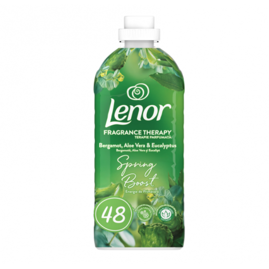 Lenor Spring Boost cu aloe vera, balsam de rufe, 1.2 L, 48 spalari