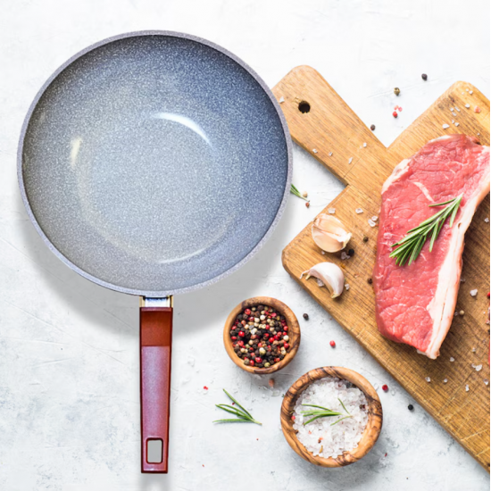 Schmitter, tigaie wok din ceramica, 28x9 cm