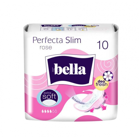 Bella Perfecta Slim Rose, absorbante periodice, 10 buc/pachet