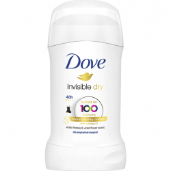 Dove Invisible Dry, deodorant stick femei, 48h protectie, 40 ml
