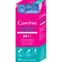 Carefree Cotton Feel, absorbante zilnice, 20 buc/pachet
