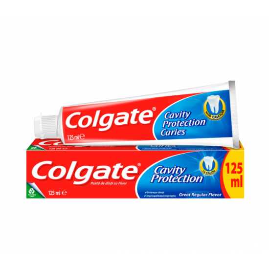 Colgate Maximum Cavity Protection, pasta de dinti cu fluor, 125 ml
