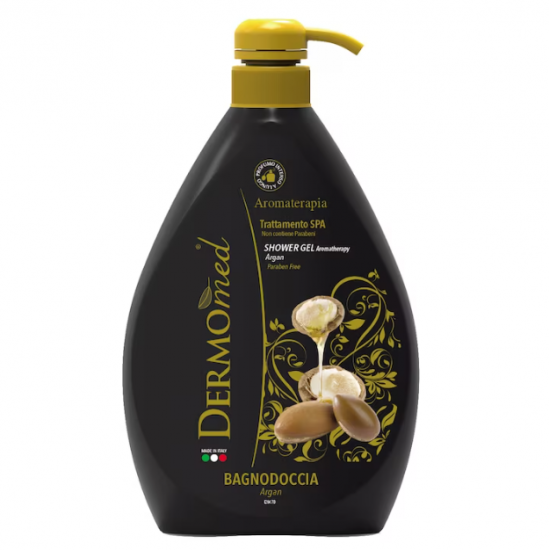 Dermomed Argan Oil, gel de dus hidratant, 1000 ml