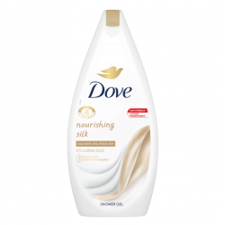 Dove Nourishing Silk, gel de dus hidratant, 450 ml