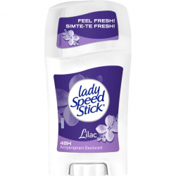 Lady Speed Stick liliac, antiperspirant solid femei, 40 gr