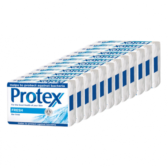 Protex Fresh, sapun solid antibacterian, 12x90 gr