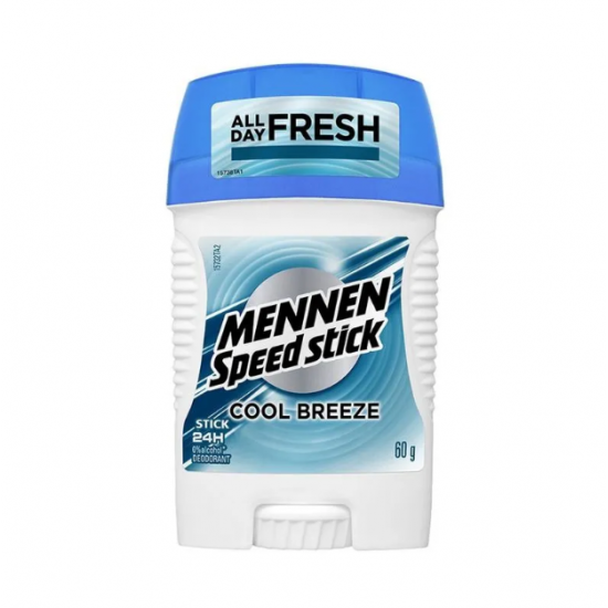 Mennen Speed Stick Cool Breeze, deodorant solid barbati, 60 gr