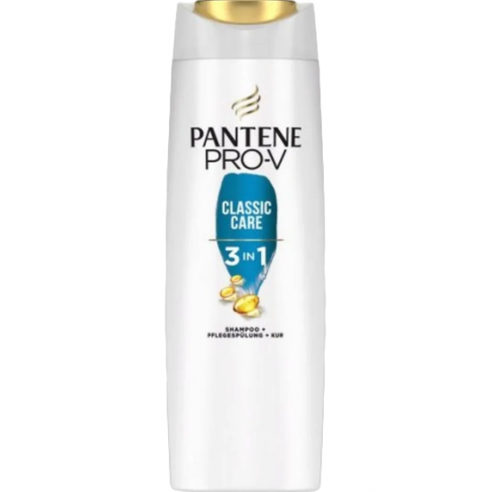 Pantene Classic Care 3in1, sampon ingrijire clasica, 200 ml
