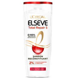 L'Oreal Paris Elseve Total Repair 5, sampon pentru par deteriorat, 400 ml