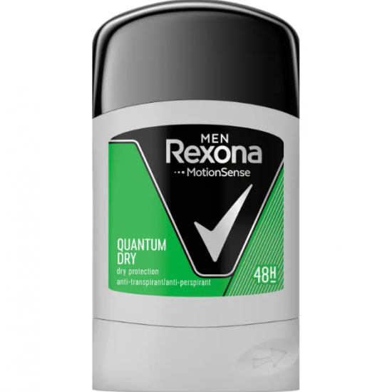 Rexona Motion Sense Quantum Dry, deodorant stick barbati, 50 ml
