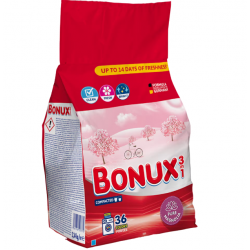 Bonux 3in1 Pure Magnolia, detergent rufe pudra, 36 spalari, 2.34 kg