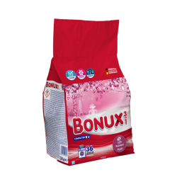 Bonux Color 3in1 Radiant Rose, detergent rufe pudra, 36 spalari, 2.34 kg