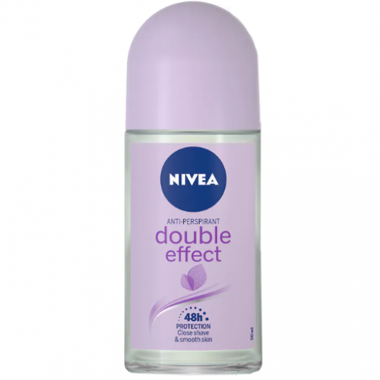 Antiperspirant roll-on femei Nivea Double Effect, 50 ml