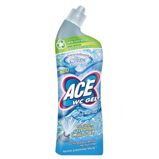 Ace WC Glitter Briza Marina, dezinfectant toaleta, 700 ml	