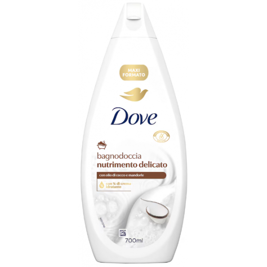 Dove Nutrimento Delicato, gel de dus hidratant, 700 ml