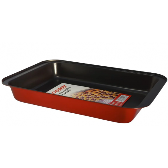 Oti, tava cuptor teflonata, dimensiuni 38 x 26 x 2.5 cm
