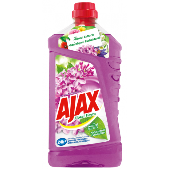 Ajax Floral Fiesta Lilac Breeze, solutie curatat multisuprafete, 1 L