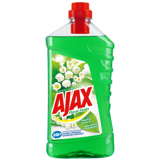 Ajax Flowers of Spring Floral Fiesta, solutie curatat multisuprafete, 1 L