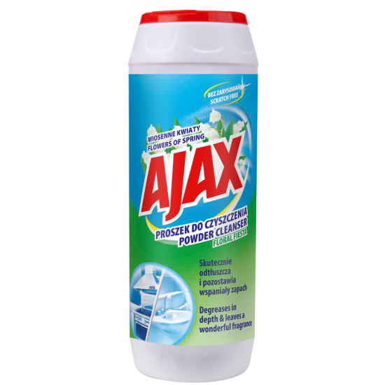 Ajax Flowers of Spring, praf curatat multisuprafete, 450 gr