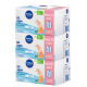 Nivea Pure Water, servetele umede biodegradabile, 12 pachete x 57, 684 buc