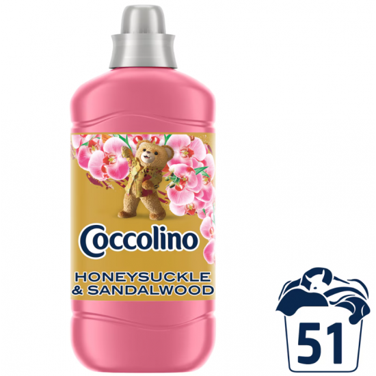 Coccolino Honeysuckle, balsam lichid rufe, 51 spalari, 1275 ml