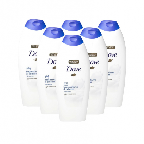 Dove Hidratante Original Care, gel de dus, 6 x 750 ml