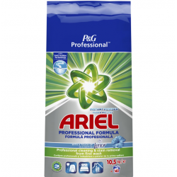 Ariel Profesional Universal Touch of Lenor, detergent rufe automat pudra, 10.5 kg, 140 spalari