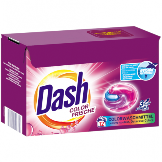 Dash Color Frische, detergent rufe automat, 12 capsule