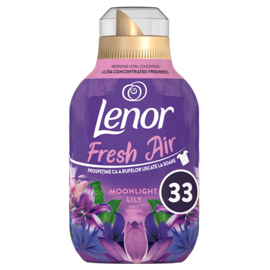 Lenor Moonlight Lily, balsam de rufe, 33 spalari, 462 ml