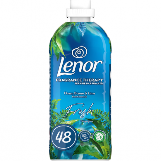 Lenor Ocean Breeze & Lime, balsam de rufe, 48 spalari, 1.2 L