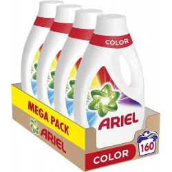 Pack 4 x Ariel Color, detergent lichid automat, 40 spalari, 2.2L