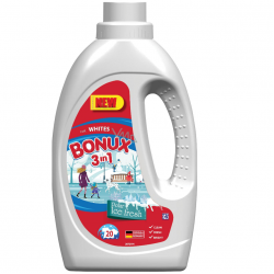 Bonux 3in1 Ice Fresh, detergent rufe lichid, 20 spalari, 1.1L