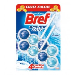Bref Power Aktiv Ocean, odorizant toaleta, 2 x 50 gr.