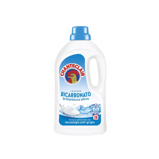 Chante Clair cu bicarbonat, detergent rufe lichid, 28 spalari, 1.26 L