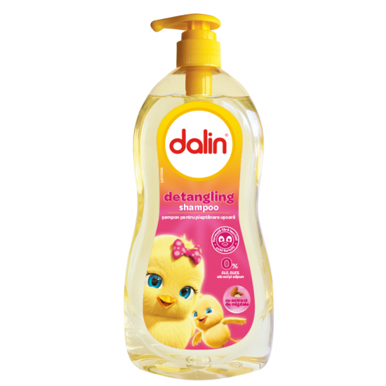 Dalin, sampon copii fara lacrimi cu extract de migdale, 700 ml