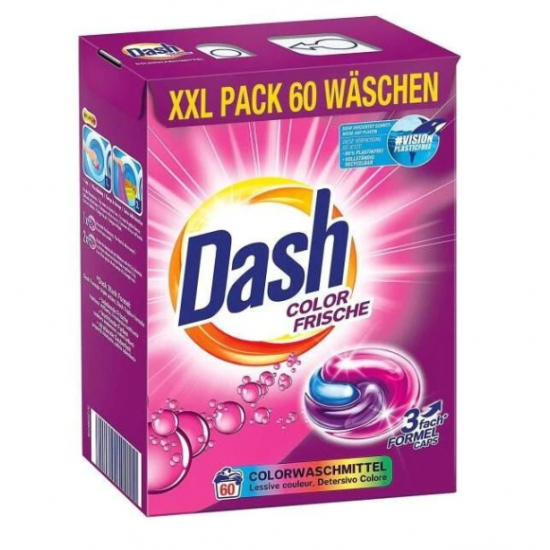 Dash Color Frische, detergent rufe automat, 60 capsule