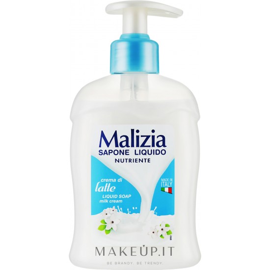 Malizia Latte, sapun lichid, 300 ml