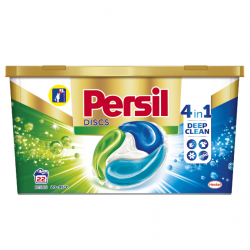 Persil Discs 4in1 White, detergent rufe automat, 22 capsule